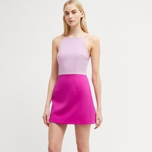 French Connection WHISPER COLOR BLOCK Mini Dress